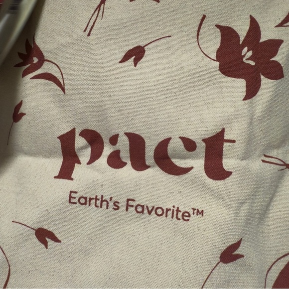 Pact - Organic Cotton Floral Canvas Tote - Picture 4 of 5
